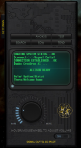 Allison's interface